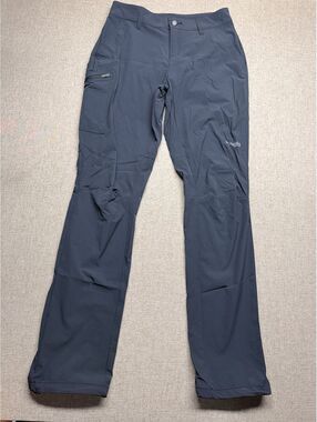 Columbia Titanium Omni-Shield Hiking Pants Women's 6 Black UPF 40+ Stretch